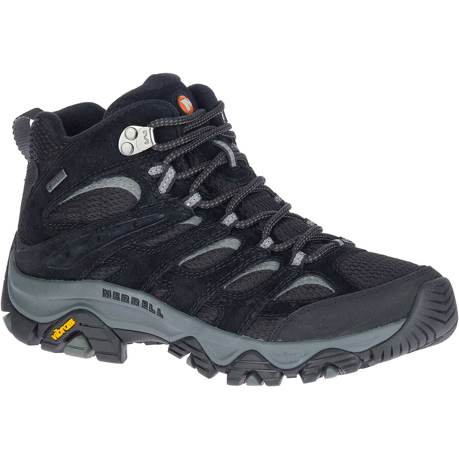 Γυναικεία Μπότα Πεζοπορίας moab 3 mid gore-tex ΜαύραΓκρι