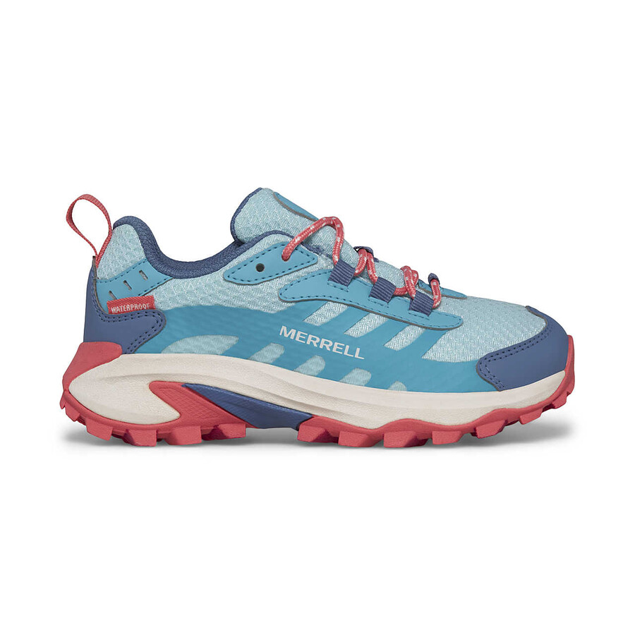 big kid - moab speed 2 low waterproof - Παπούτσια lk ΤυρκουάζΚοραλί