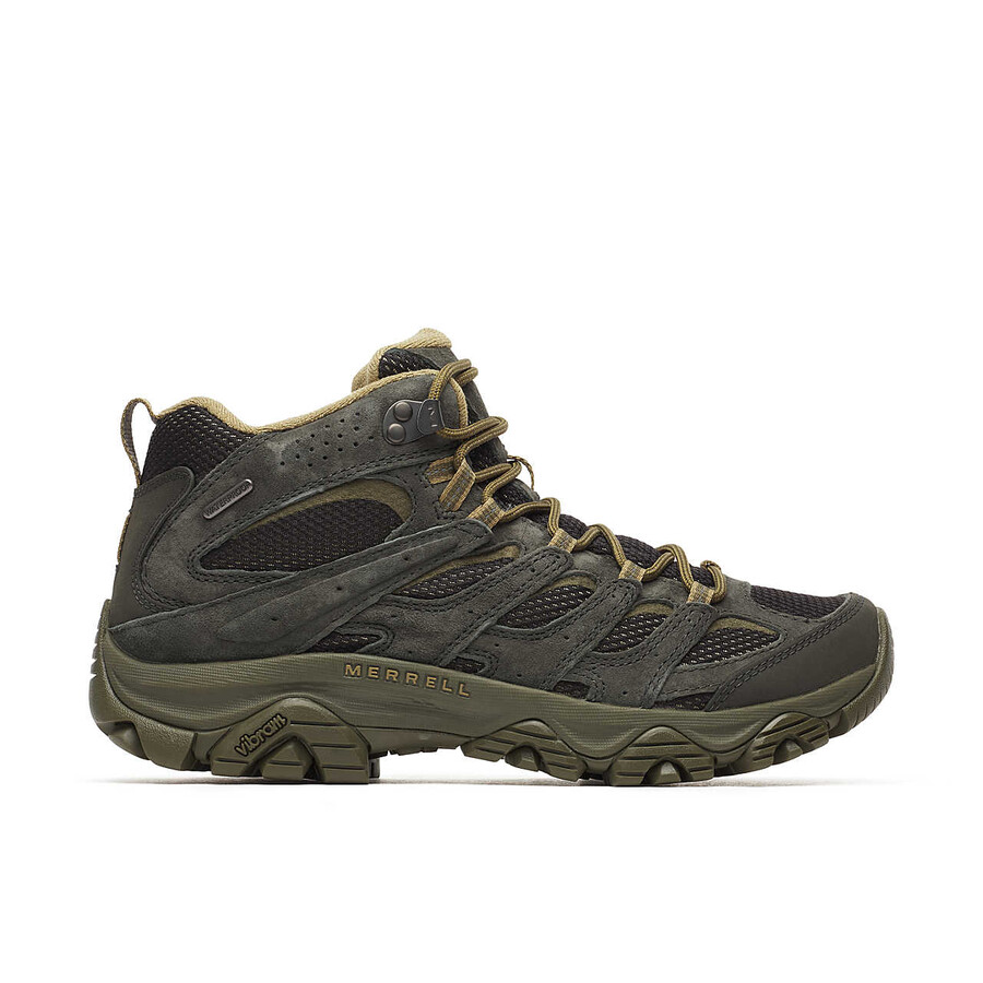 Άνδρες - moab 3 mid waterproof wide width - Μπότες Μαύρεςbeluga