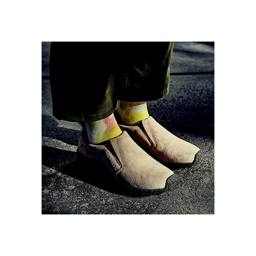 Γυναικεία jungle moc casual slip ons με καστανά μανίκια