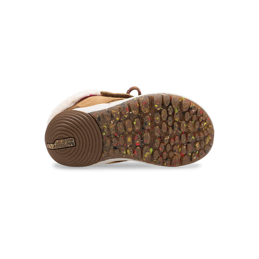 Μπότες bare steps cocoa jr. για μικρά παιδιά - Μπότες σε χρώμα καστανιάς σουέτ