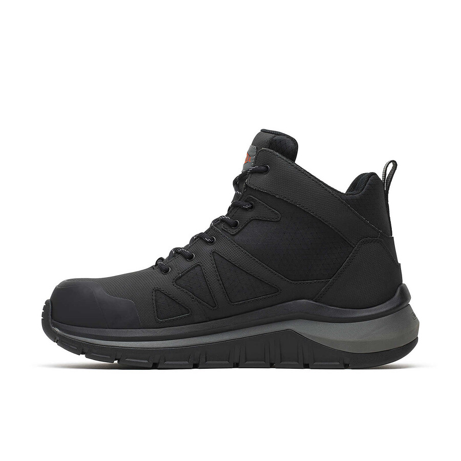 Μπότα εργασίας fullbench speed mid από ανθρακονήματα wolverine black