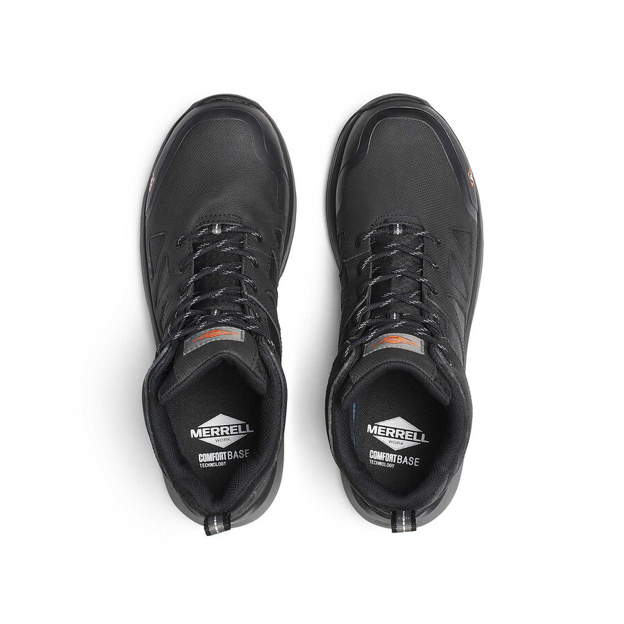 Μπότα εργασίας fullbench speed mid από ανθρακονήματα wolverine black