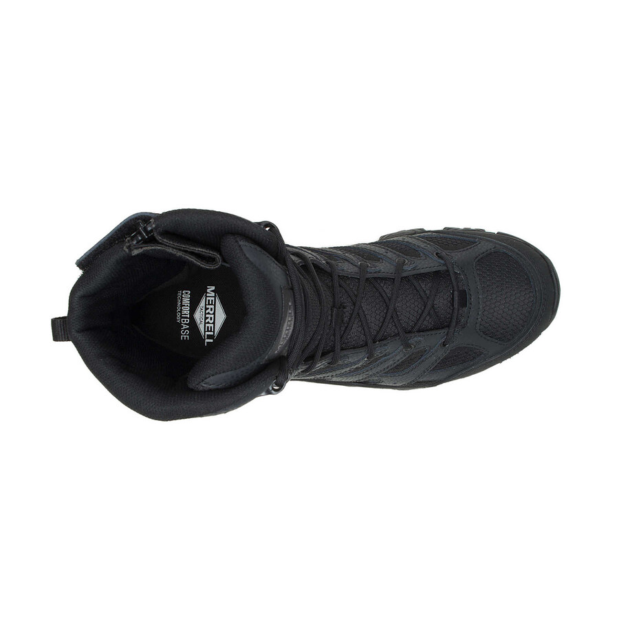 Ανδρική αδιάβροχη μπότα moab 3 8 tactical με φερμουάρ μαύρη