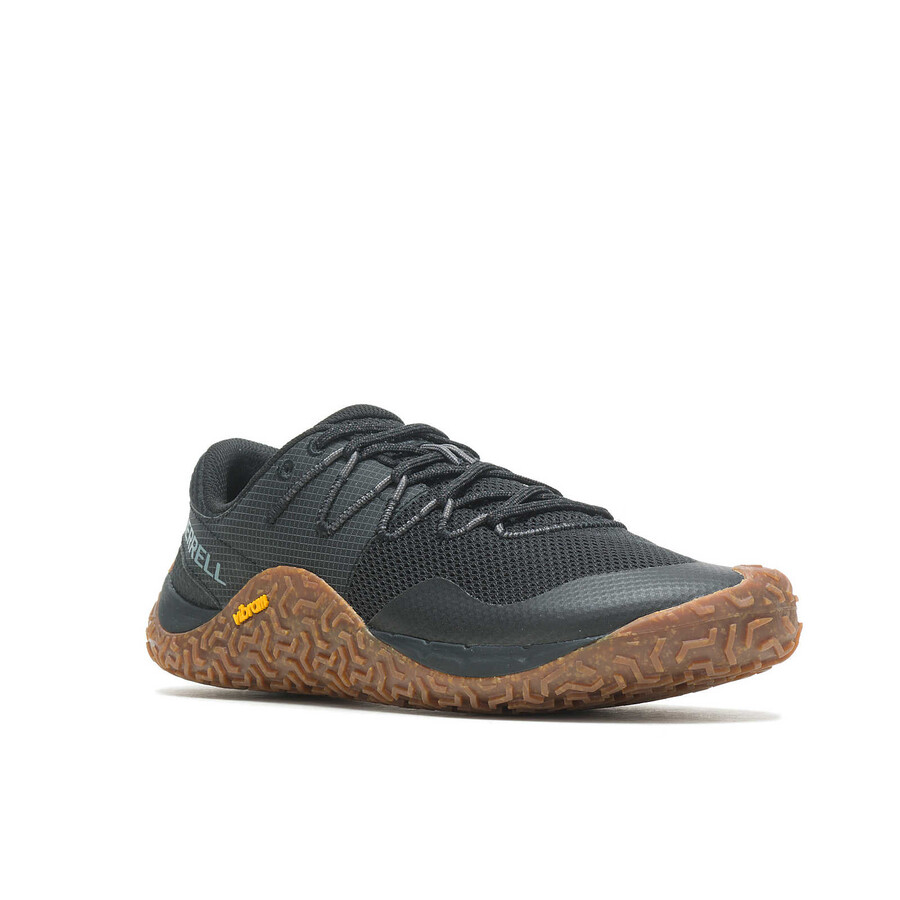 Ανδρικά παπούτσια trail glove 7 barefoot σε μαύρογκρι χρώμα
