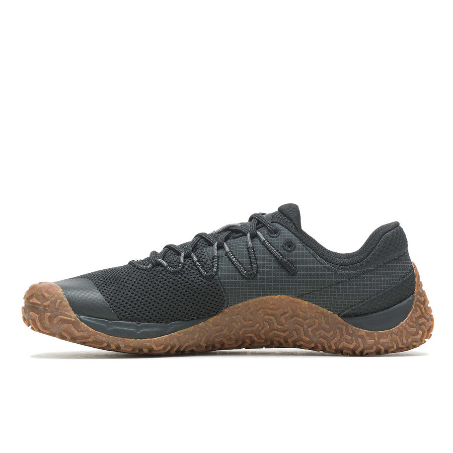Ανδρικά παπούτσια trail glove 7 barefoot σε μαύρογκρι χρώμα