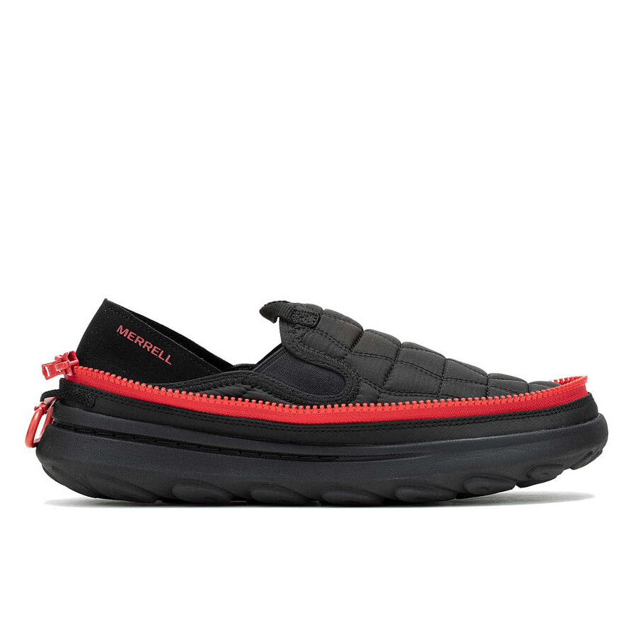Άνδρες - hut moc 2 Συσκευασμένα - slip ons Μαύροlava