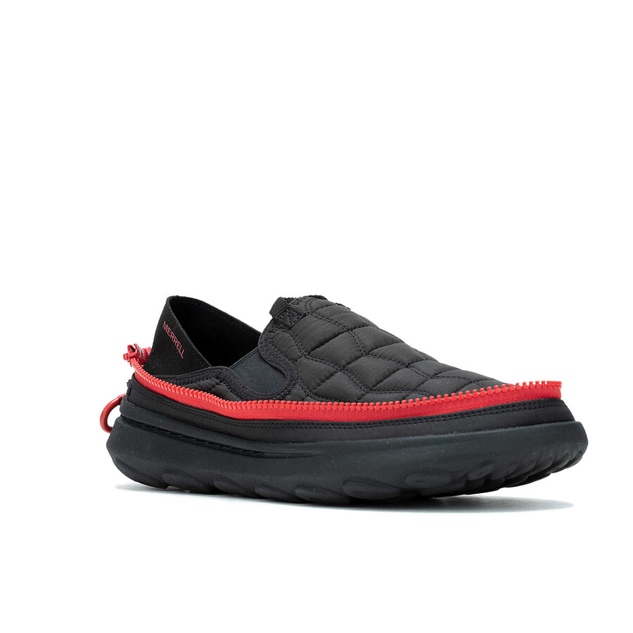 Άνδρες - hut moc 2 Συσκευασμένα - slip ons Μαύροlava