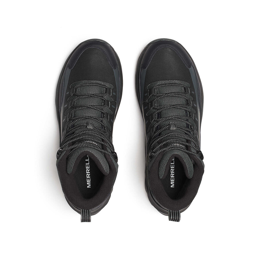 Ανδρικά χειμερινά μποτάκια πεζοπορίας thermo chill 2 mid αδιάβροχα μαύρα