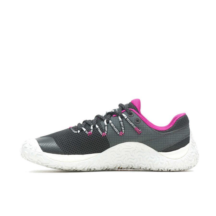 Γυναικεία παπούτσια trail glove 7 barefoot μαύραλευκά