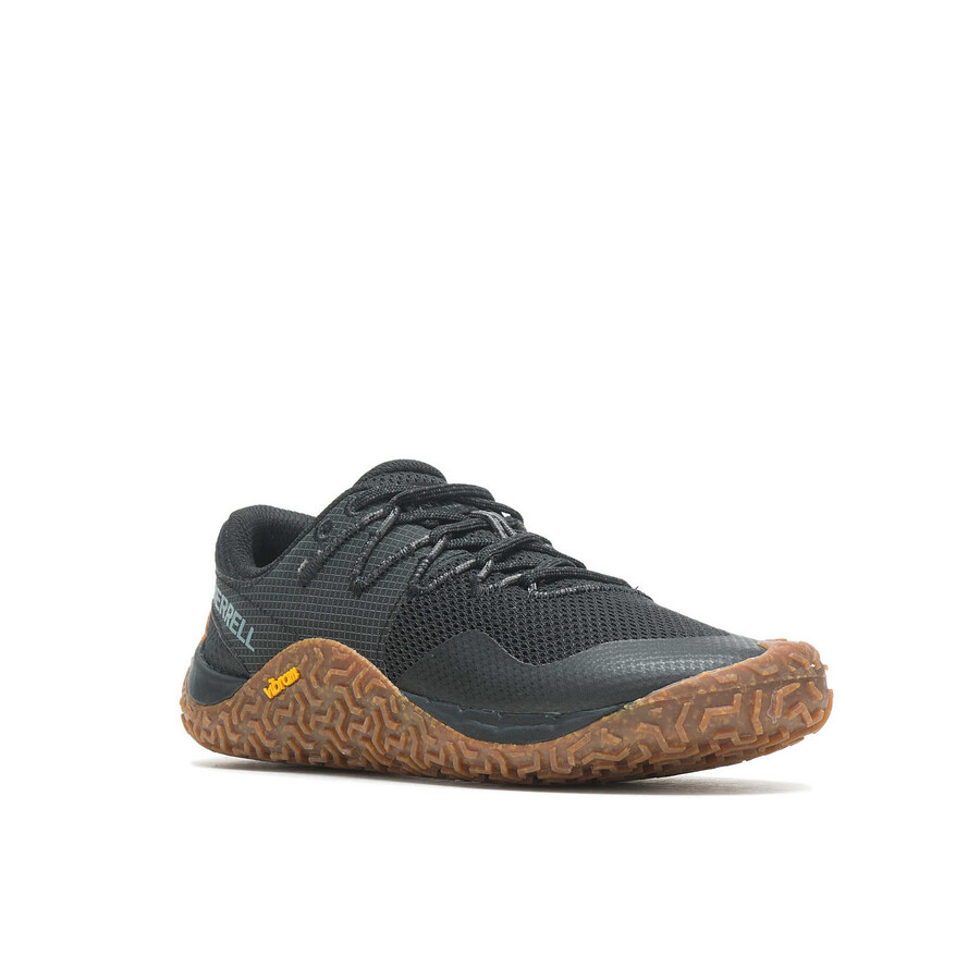 Γυναικεία παπούτσια trail glove 7 barefoot σε μαύρογκρι χρώμα