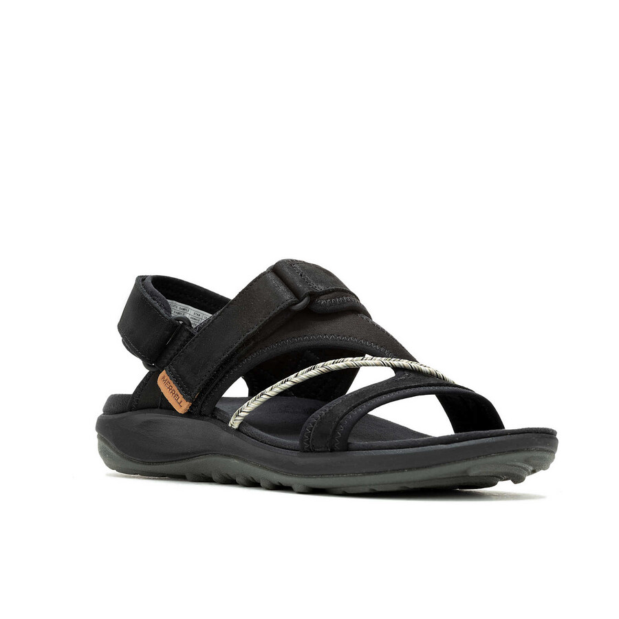 Γυναικεία - terran 4 backstrap wide width - Μαύρα Σανδάλια