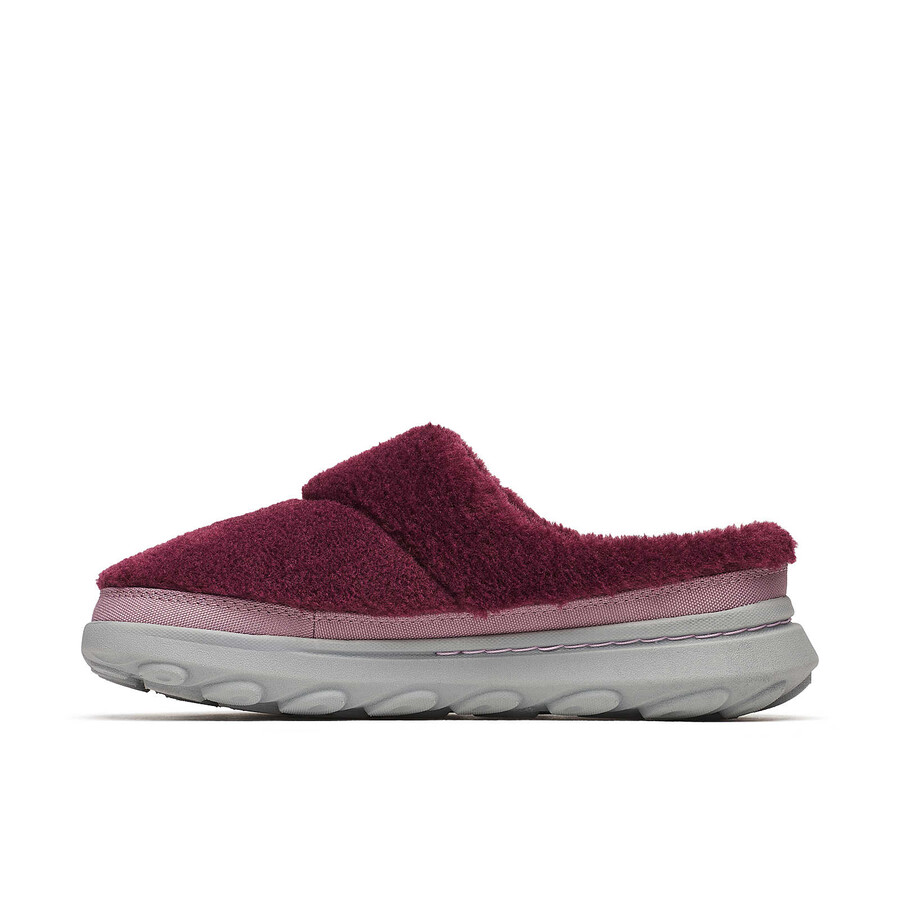 Γυναικεία Παντόφλα hut moc 2 cozy casual slip ons Σκούρο Κεράσι