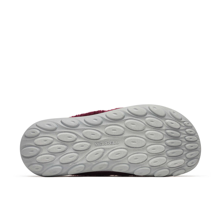 Γυναικεία Παντόφλα hut moc 2 cozy casual slip ons Σκούρο Κεράσι