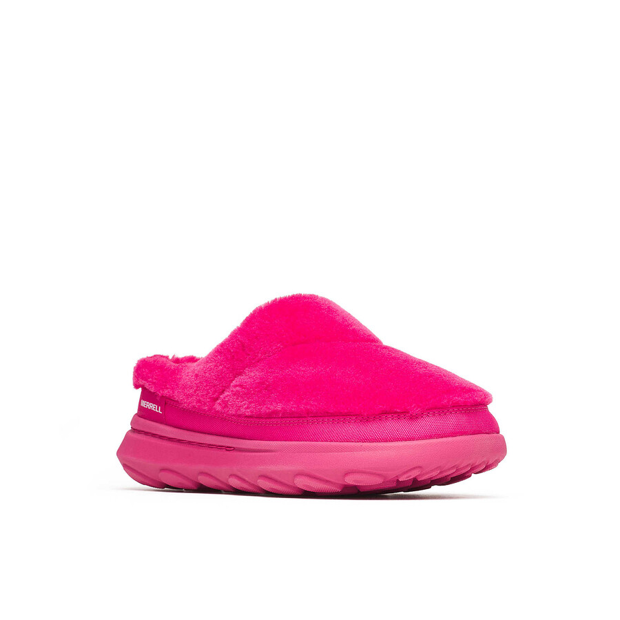 Γυναικεία Παντόφλα hut moc 2 cozy casual slip ons Κερασί