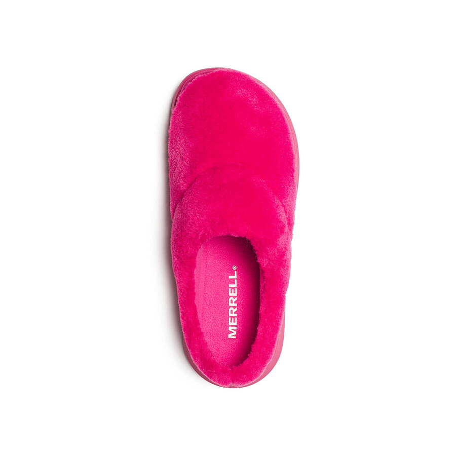 Γυναικεία Παντόφλα hut moc 2 cozy casual slip ons Κερασί