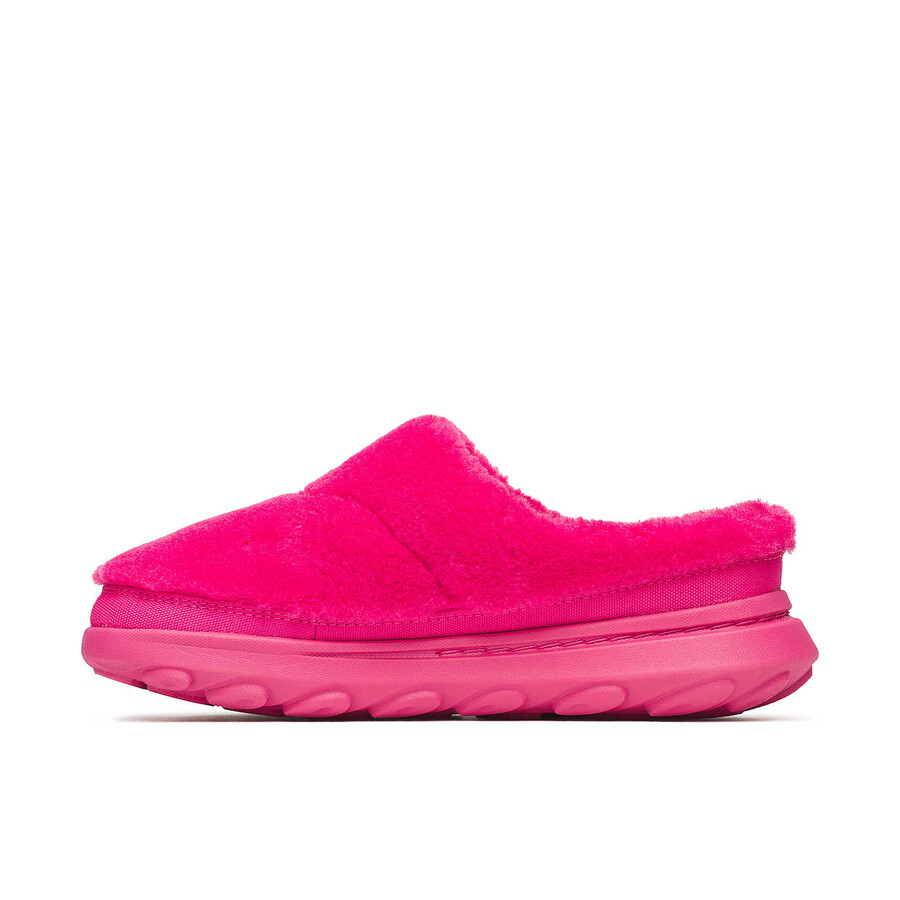 Γυναικεία Παντόφλα hut moc 2 cozy casual slip ons Κερασί